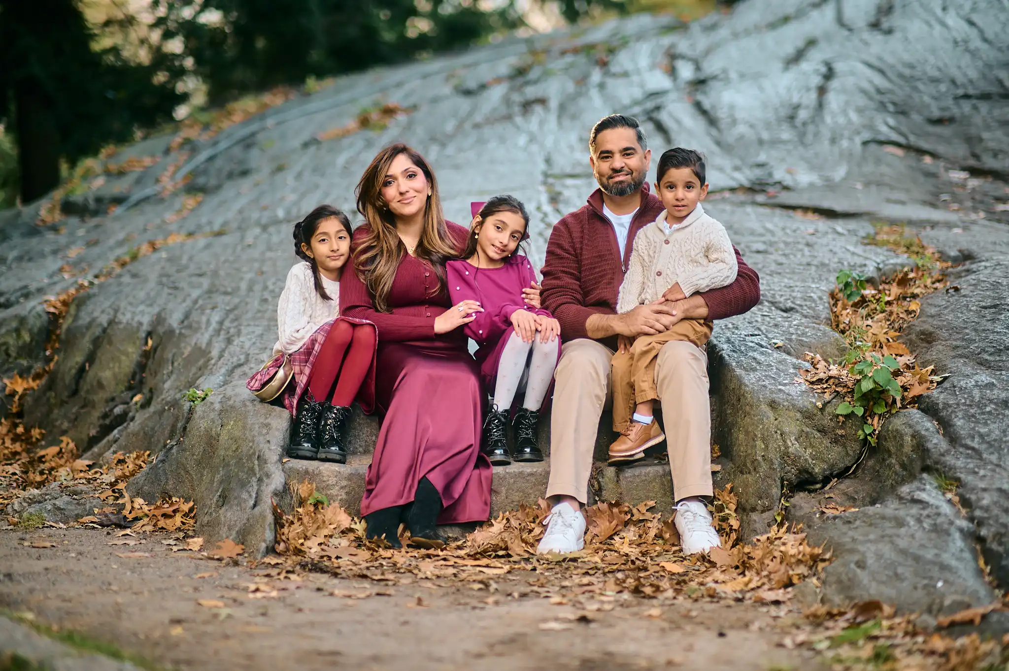 Annual NYC family session — Lens of Fariha